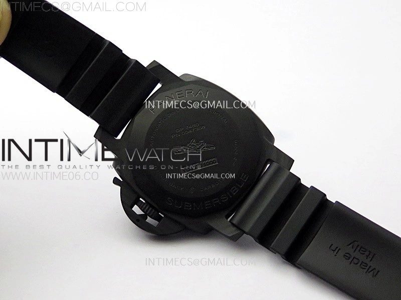 PAM2231 Carbotech 42mm VSF Best Edition Black Dial on Black Rubber Strap P.900 Super Clone